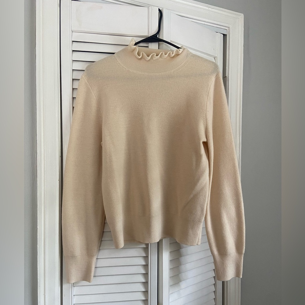 Cream Sweater J. Crew